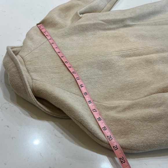 Vintage Herman Kay Cream Wool Blend Coat – Classic Button Front – Made in USA - Picture 13 of 14